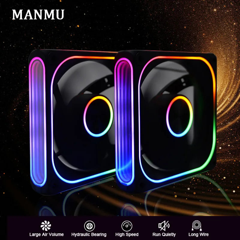 120mm RGB Computer Case Cooling Fan