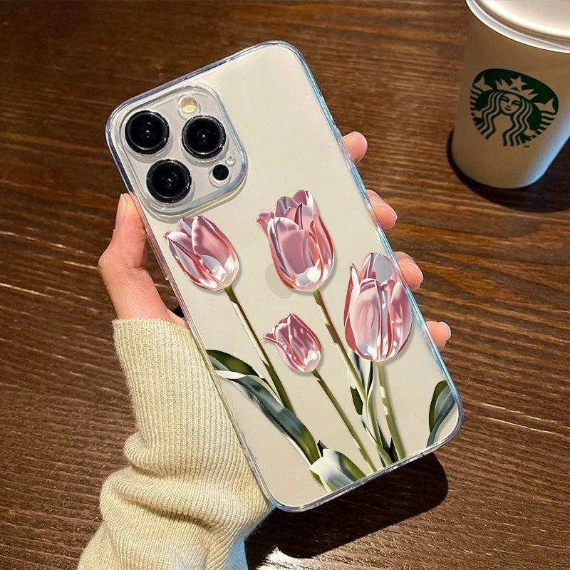 Tulip Clear iPhone Protective Case