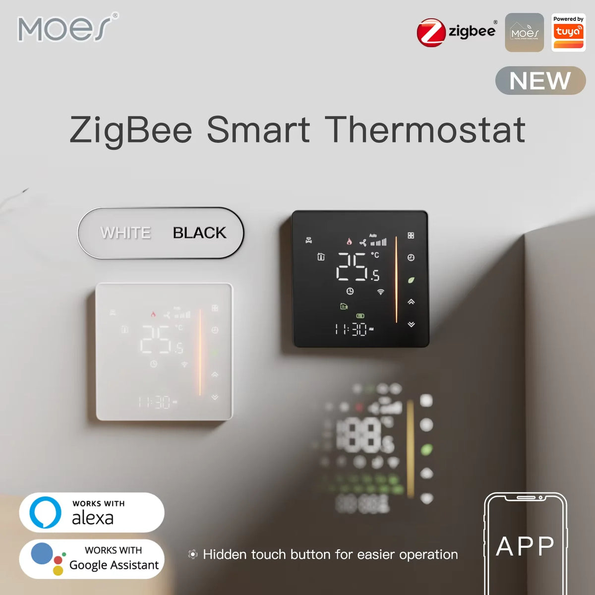 MOES ZigBee Smart Heating Thermostat